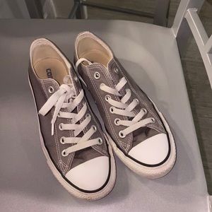 Grey Low Top Converse
